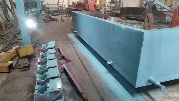 AAC mould assembly on production rails
