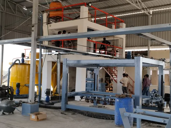 AAC plant mechanical handling equipment