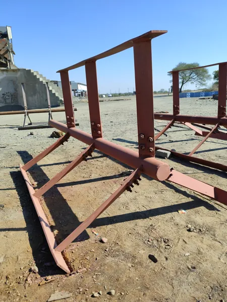 Heavy steel framework fabrication