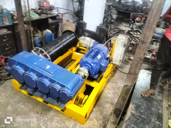 Plant drive assembly in the workshop