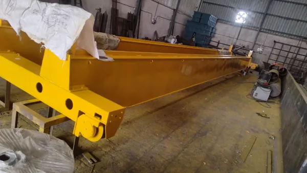 Material handling trolley fabrication