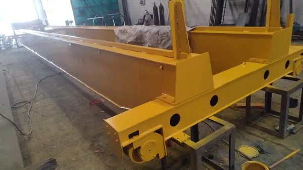 Trolley frame and wheel assembly
