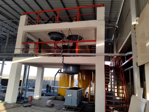 Process machinery and support structure