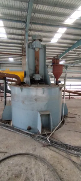 Process equipment in the production hall